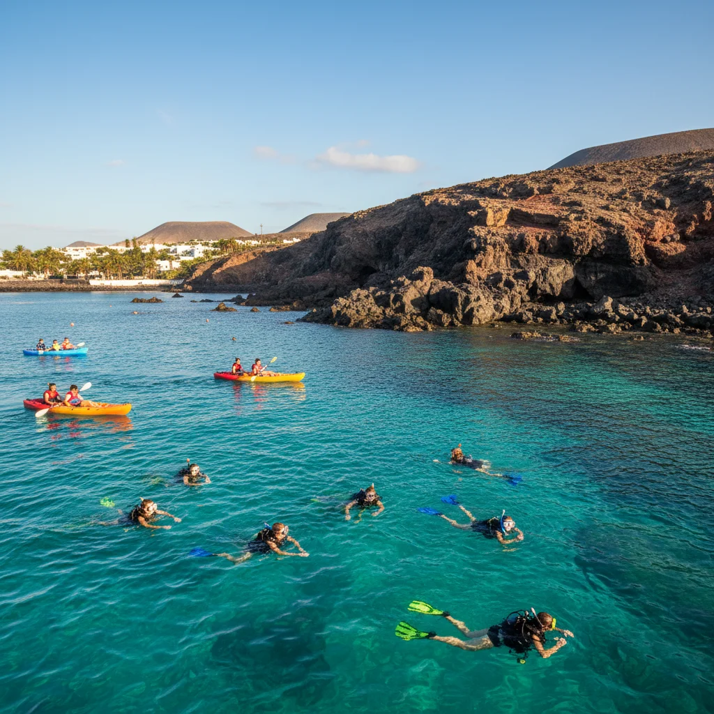 Activités nautiques à Lanzarote en juillet