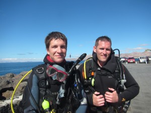 PADI cours Open Water a Lanzarote
